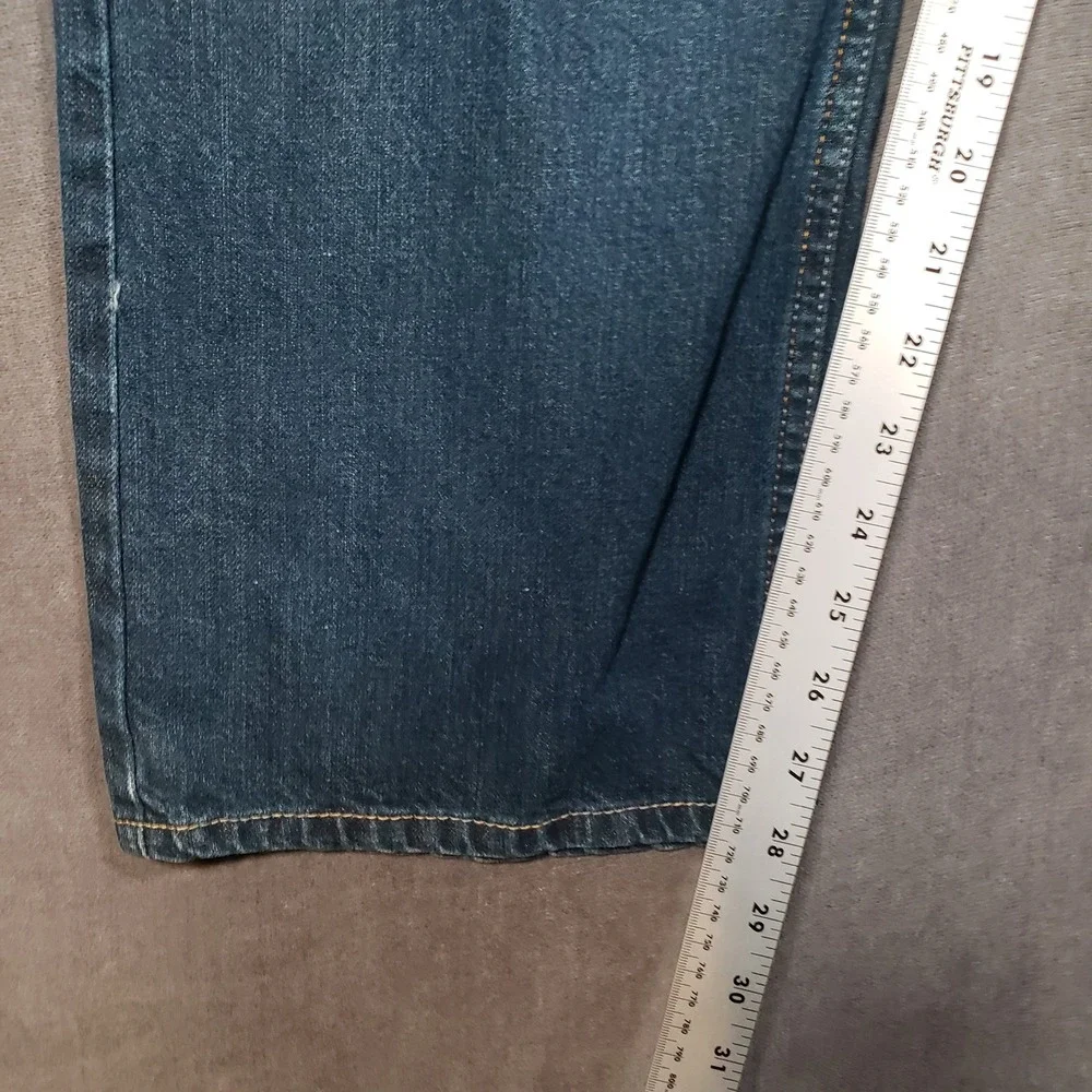 Levi's 514 Slim Straight Jeans Mens 36x30‎ Blue Medium Wash Denim 100% Cotton